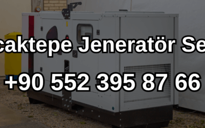 Sancaktepe Jeneratör Servisi ve Satışı
